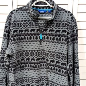 Chubbies Men's large 1/4 zip fleece